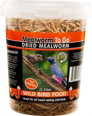 Unipet 5.5oz Mealworm To Go Tamper Proof Tub